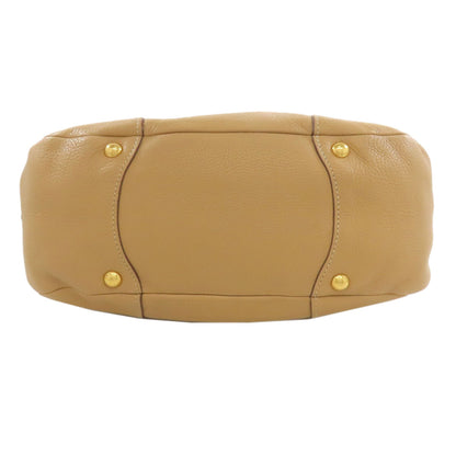 PRADA プラダ ロゴ ハンドバッグ レザー レディース 中古