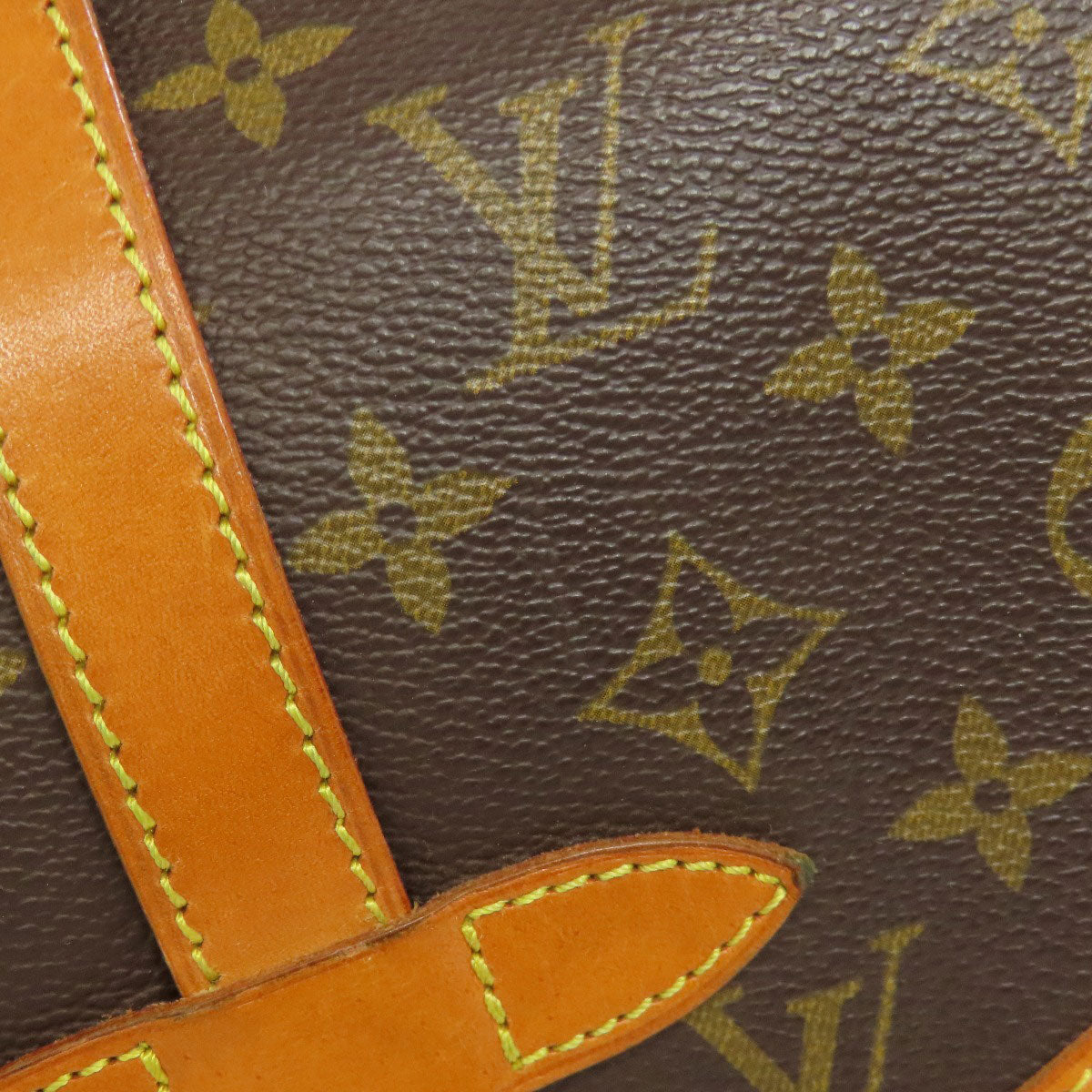 LOUIS VUITTON ルイヴィトン M40710 ソミュールMM ショルダーバッグ モノグラムキャンバス レディース 中古