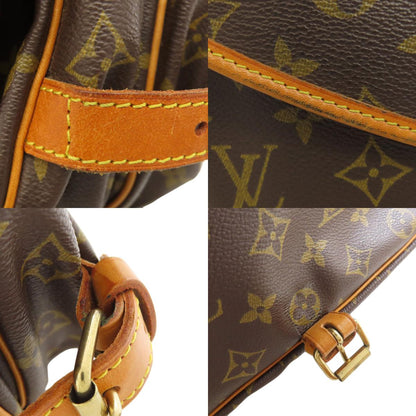 LOUIS VUITTON ルイヴィトン M40710 ソミュールMM ショルダーバッグ モノグラムキャンバス レディース 中古