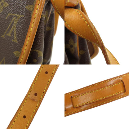 LOUIS VUITTON ルイヴィトン M40710 ソミュールMM ショルダーバッグ モノグラムキャンバス レディース 中古