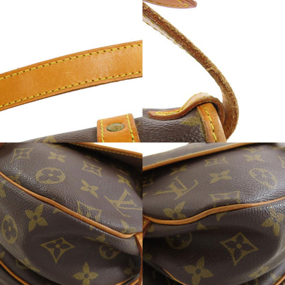 LOUIS VUITTON ルイヴィトン M40710 ソミュールMM ショルダーバッグ モノグラムキャンバス レディース 中古