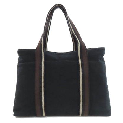 HERMES エルメス トロカホリゾンタルMM トートバッグ キャンバス レディース 中古