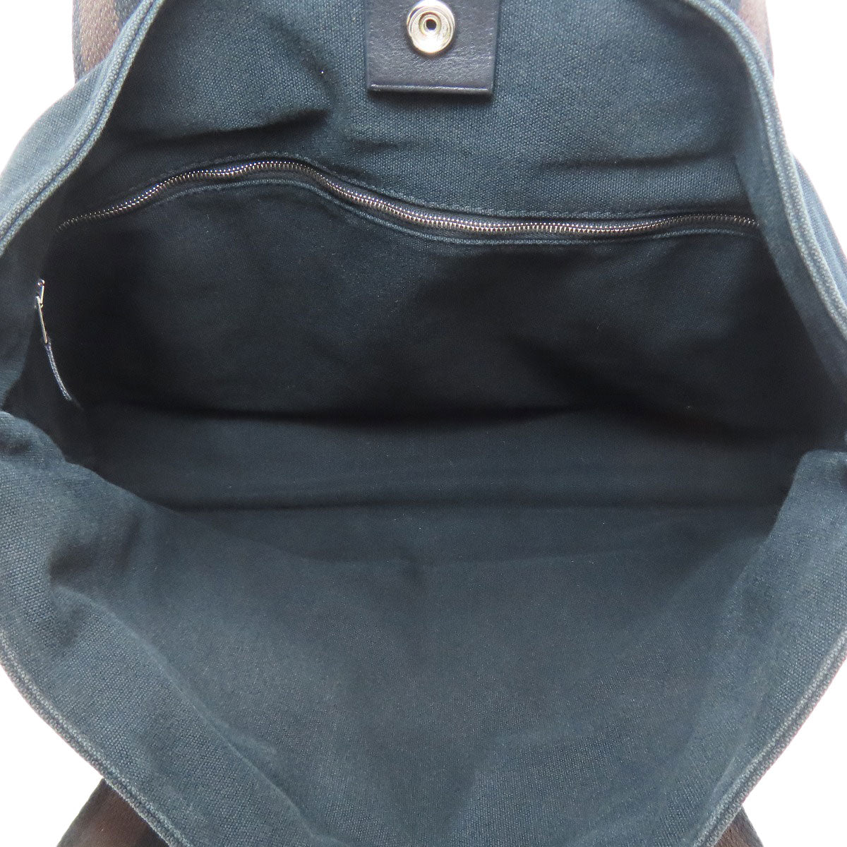 HERMES エルメス トロカホリゾンタルMM トートバッグ キャンバス レディース 中古