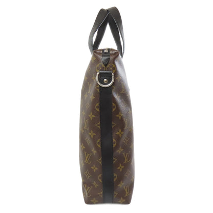 LOUIS VUITTON ルイヴィトン M40388 モノグラム・マカサー キタン トートバッグ モノグラムキャンバス レディース 中古