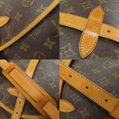 LOUIS VUITTON ルイヴィトン M40710 ソミュールMM ショルダーバッグ モノグラムキャンバス レディース 中古