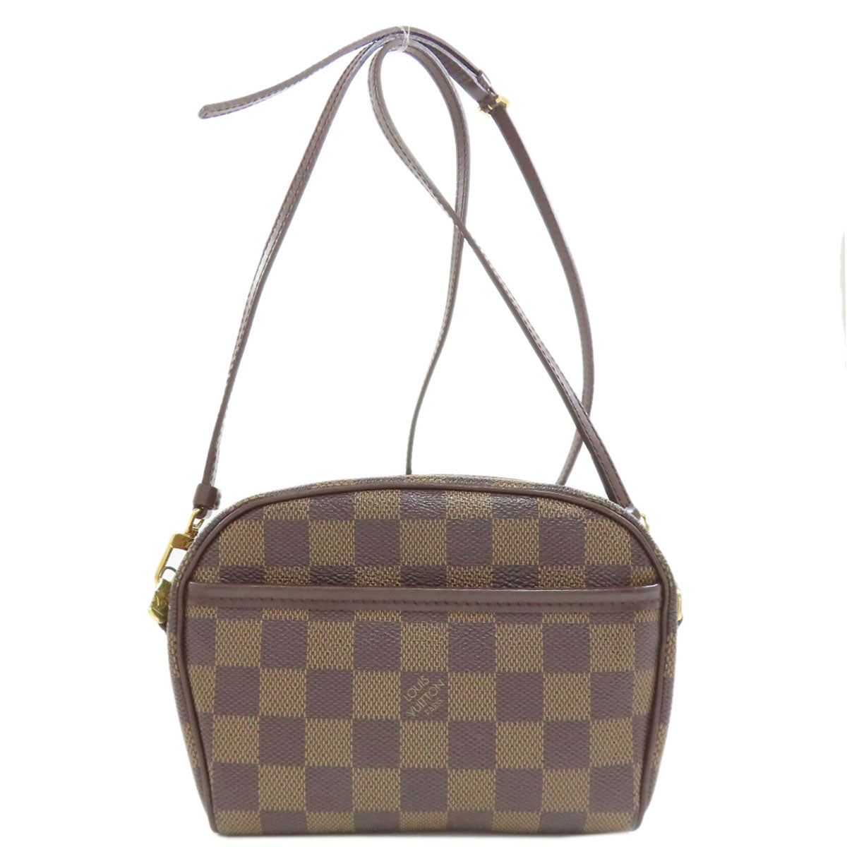 LOUIS VUITTON ルイヴィトン N51296 ポシェット イパネマ ショルダーバッグ ダミエキャンバス レディース 中古