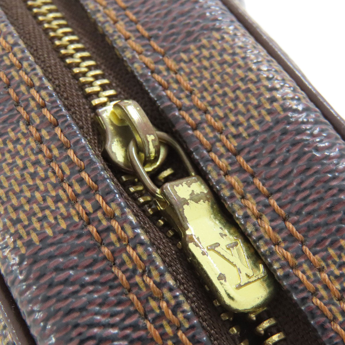 LOUIS VUITTON ルイヴィトン N51296 ポシェット イパネマ ショルダーバッグ ダミエキャンバス レディース 中古