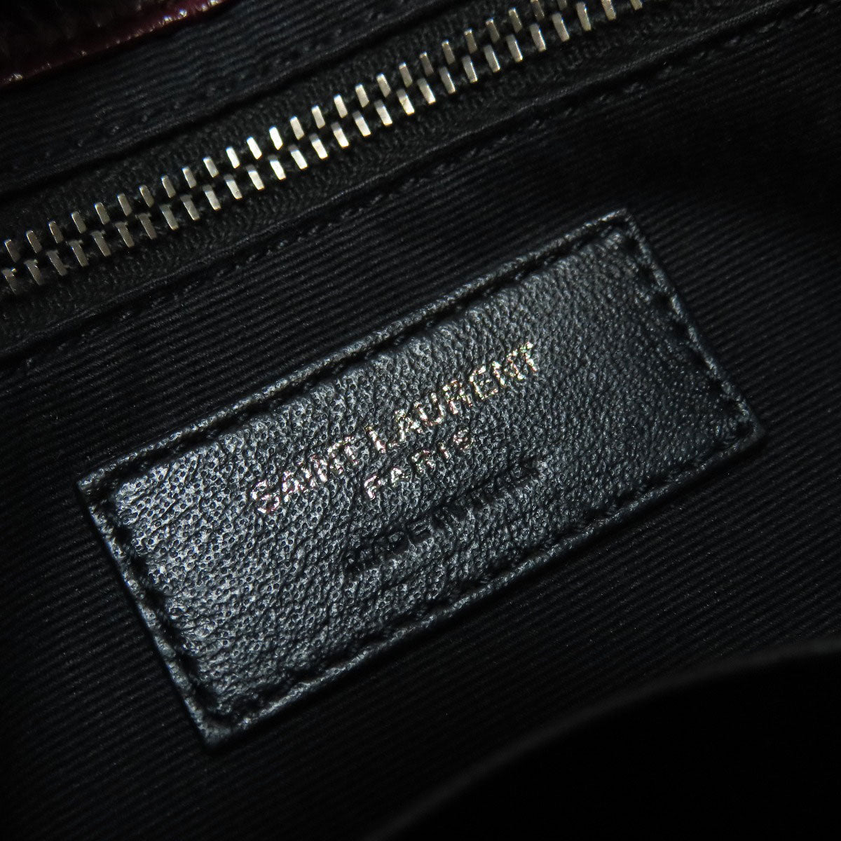 SAINT LAURENT サンローラン チェーンショルダー ショルダーバッグ カーフ レディース 中古
