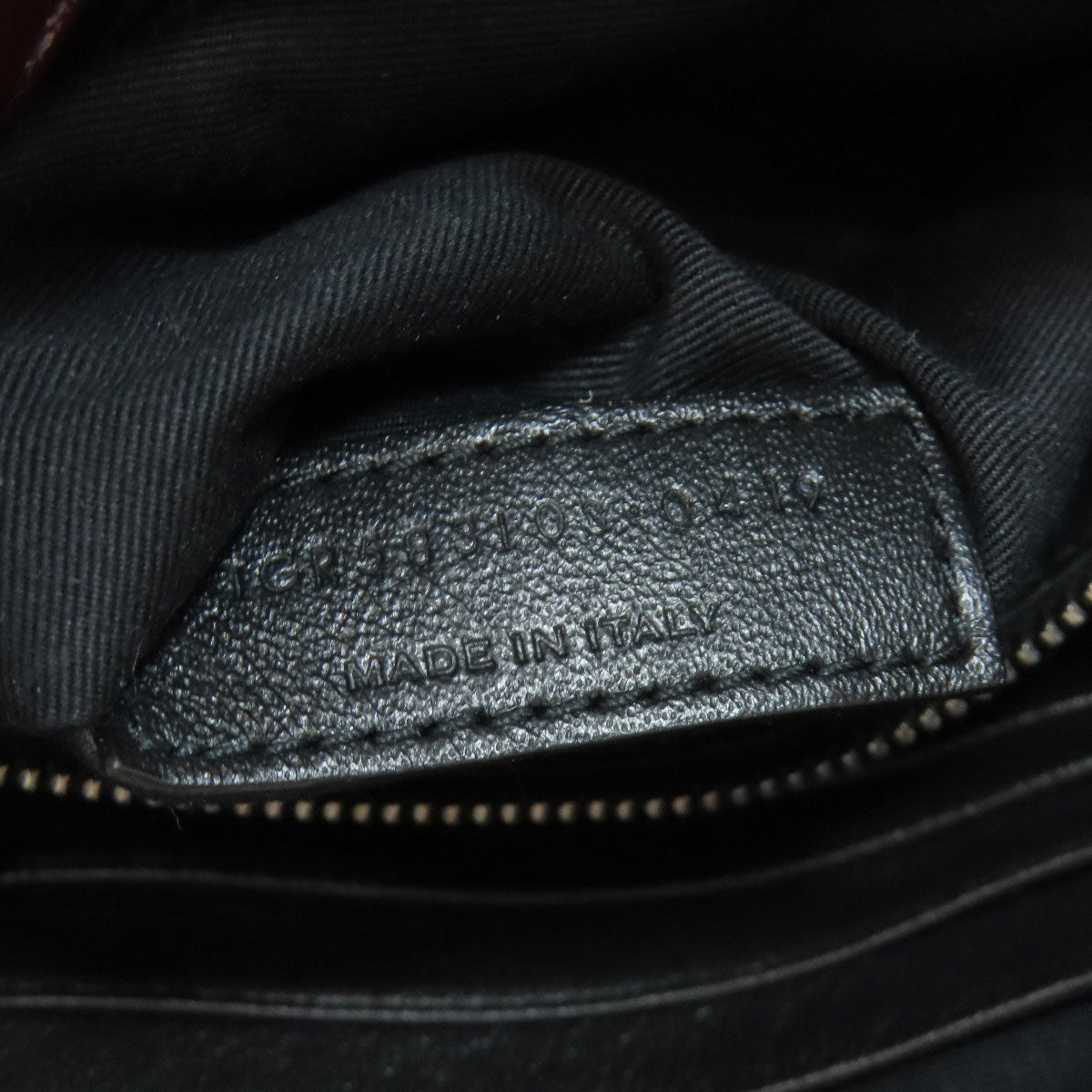 SAINT LAURENT サンローラン チェーンショルダー ショルダーバッグ カーフ レディース 中古