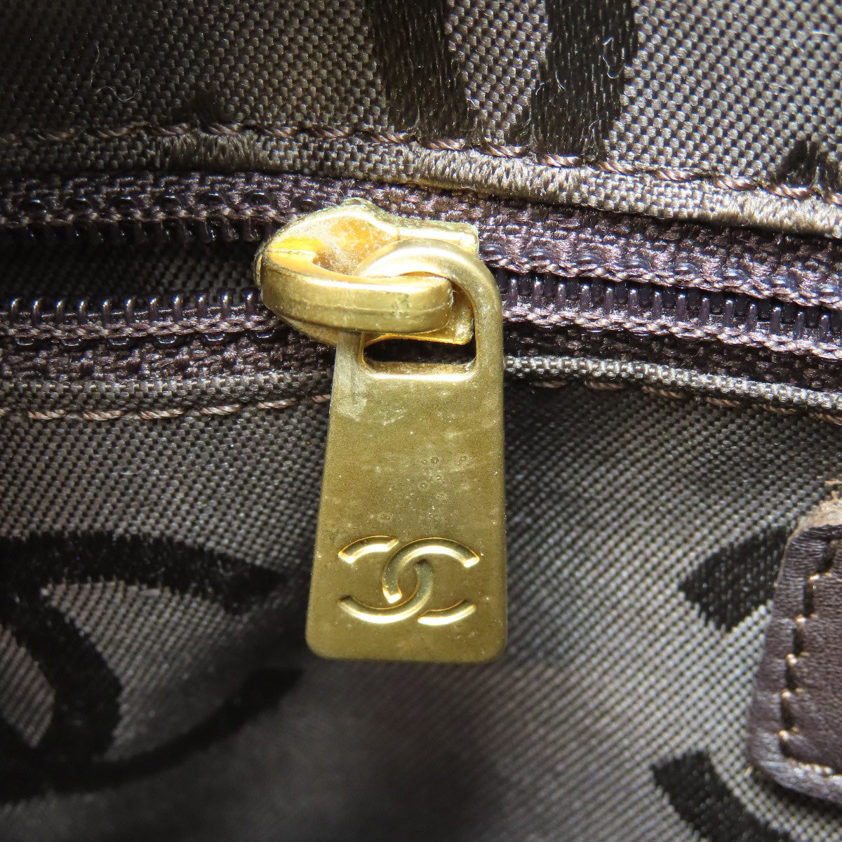 CHANEL シャネル ココマーク ワイルドステッチ ゴールド金具 ハンドバッグ カーフ レディース 中古