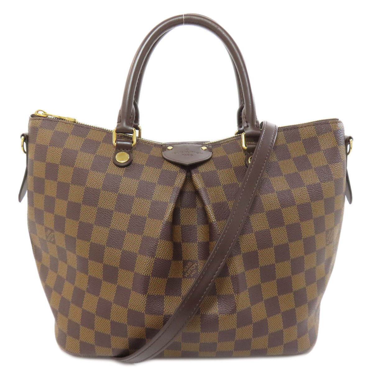 LOUIS VUITTON ルイヴィトン N41546 シエナ MM トートバッグ ダミエキャンバス レディース 中古