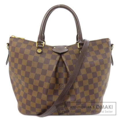 LOUIS VUITTON ルイヴィトン N41546 シエナ MM トートバッグ ダミエキャンバス レディース 中古