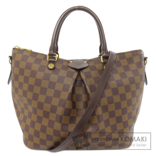 LOUIS VUITTON ルイヴィトン N41546 シエナ MM トートバッグ ダミエキャンバス レディース 中古