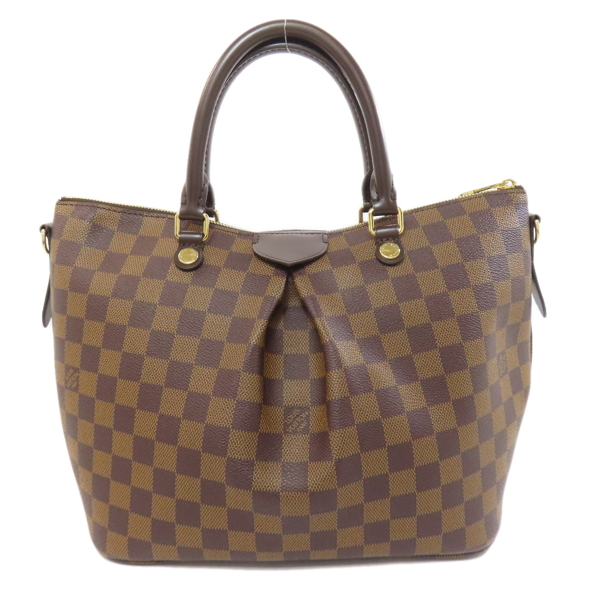 LOUIS VUITTON ルイヴィトン N41546 シエナ MM トートバッグ ダミエキャンバス レディース 中古