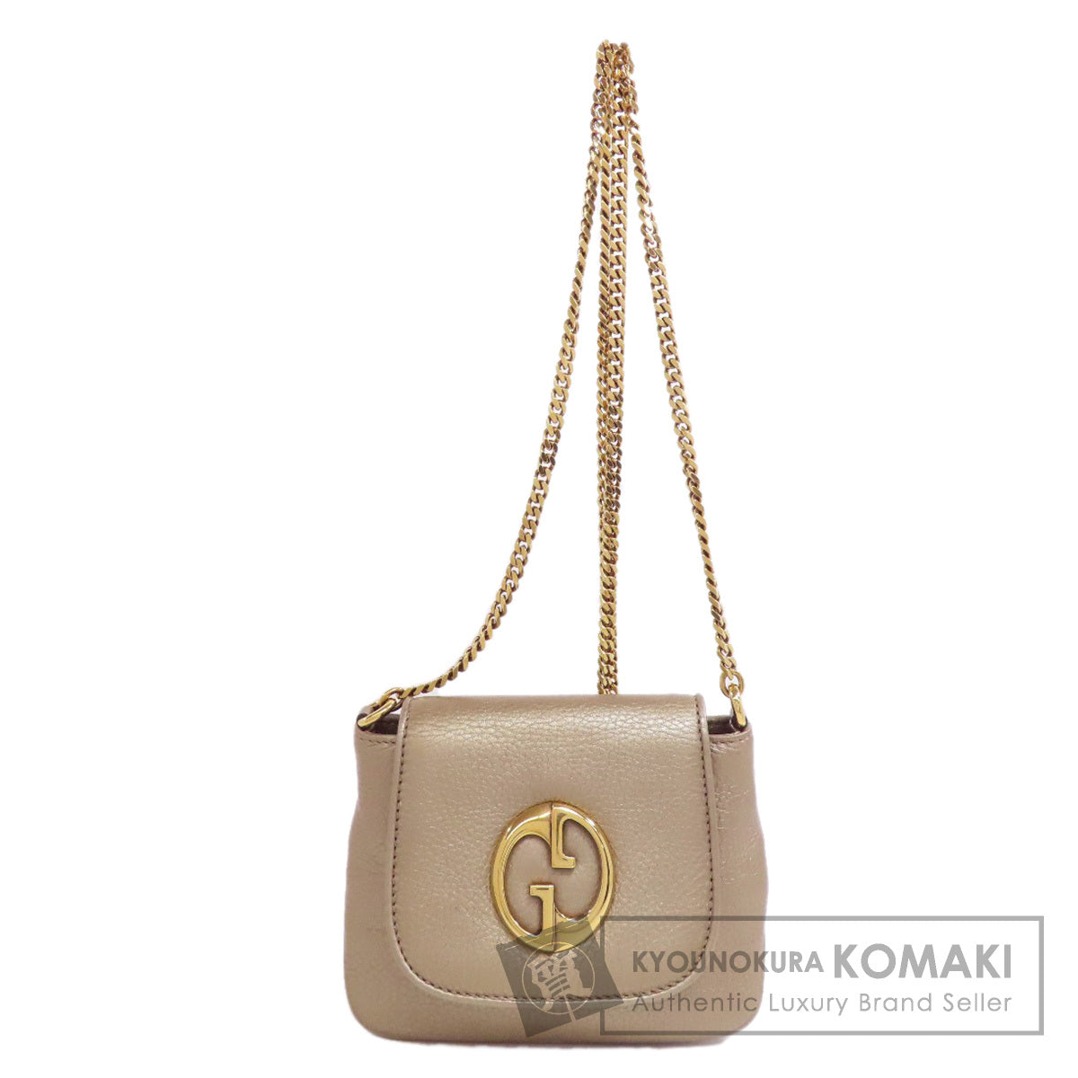 GUCCI グッチ 251821 チェーンショルダー ショルダーバッグ レザー レディース 中古