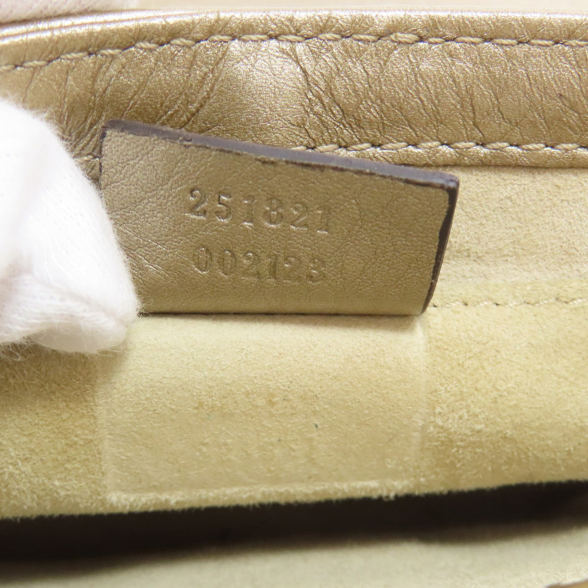 GUCCI グッチ 251821 チェーンショルダー ショルダーバッグ レザー レディース 中古