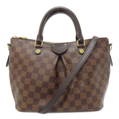 LOUIS VUITTON ルイヴィトン N41545 シエナPM トートバッグ ダミエキャンバス レディース 中古