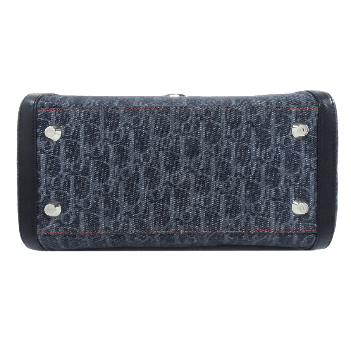 CHRISTIAN DIOR クリスチャンディオール トロッター柄 ハンドバッグ キャンバス レディース 中古