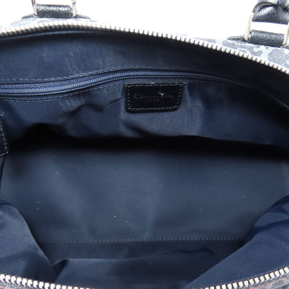 CHRISTIAN DIOR クリスチャンディオール トロッター柄 ハンドバッグ キャンバス レディース 中古