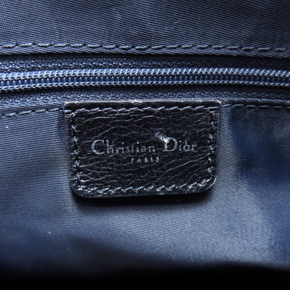 CHRISTIAN DIOR クリスチャンディオール トロッター柄 ハンドバッグ キャンバス レディース 中古