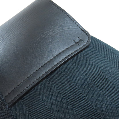 HERMES エルメス ヴァルパライソ ロング MM ハンドバッグ キャンバス レディース 中古