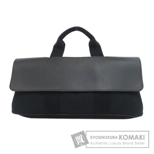 HERMES エルメス ヴァルパライソ ロング MM ハンドバッグ キャンバス レディース 中古