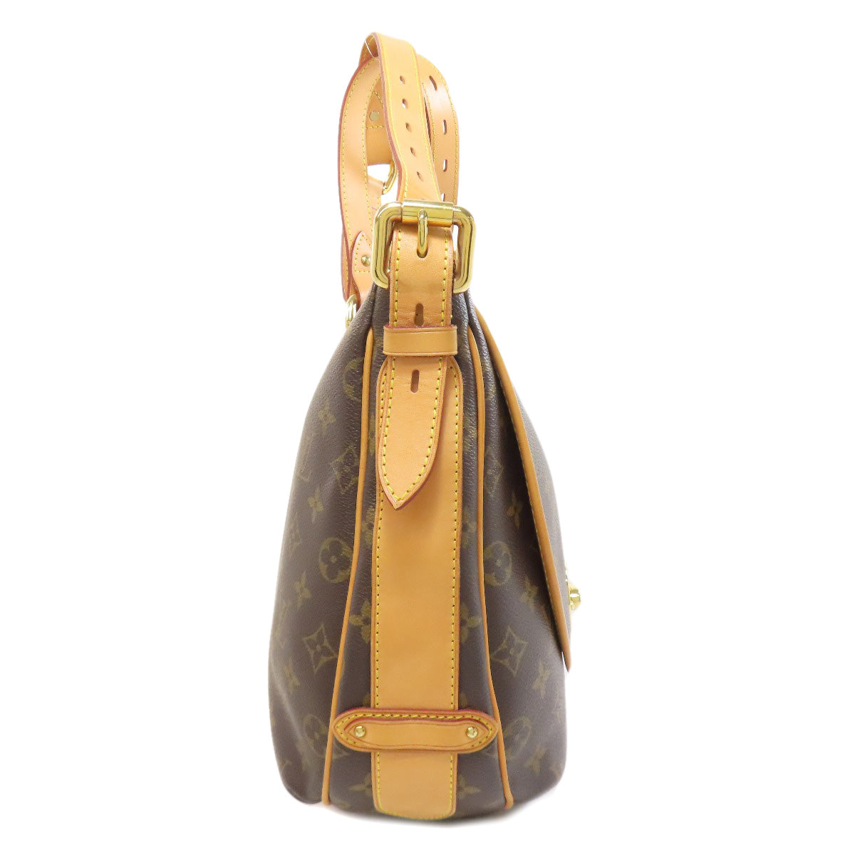 LOUIS VUITTON ルイヴィトン M40075 トゥラム GM ショルダーバッグ モノグラムキャンバス レディース 中古