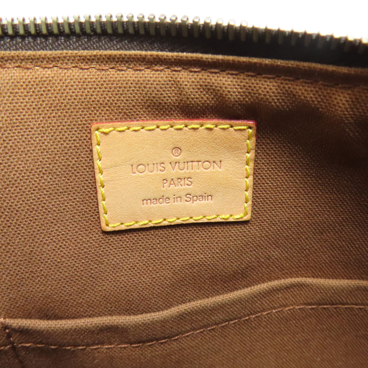 LOUIS VUITTON ルイヴィトン M40075 トゥラム GM ショルダーバッグ モノグラムキャンバス レディース 中古