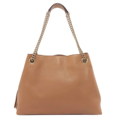 GUCCI グッチ 536196 アウトレット ソーホー インターロッキングG トートバッグ レザー レディース 中古