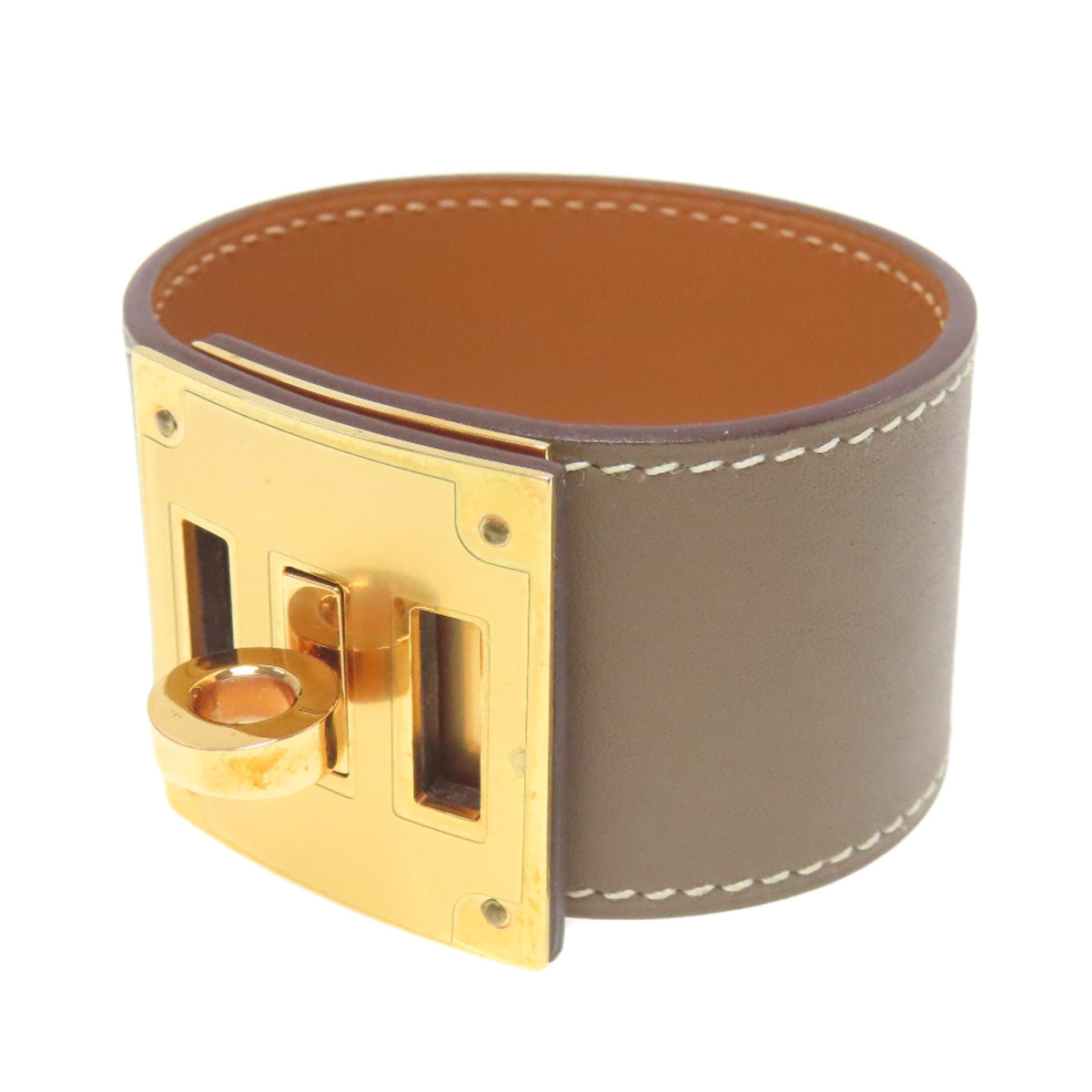 HERMES エルメス ケリードッグ バングル ブレスレット スイフト レディース 中古