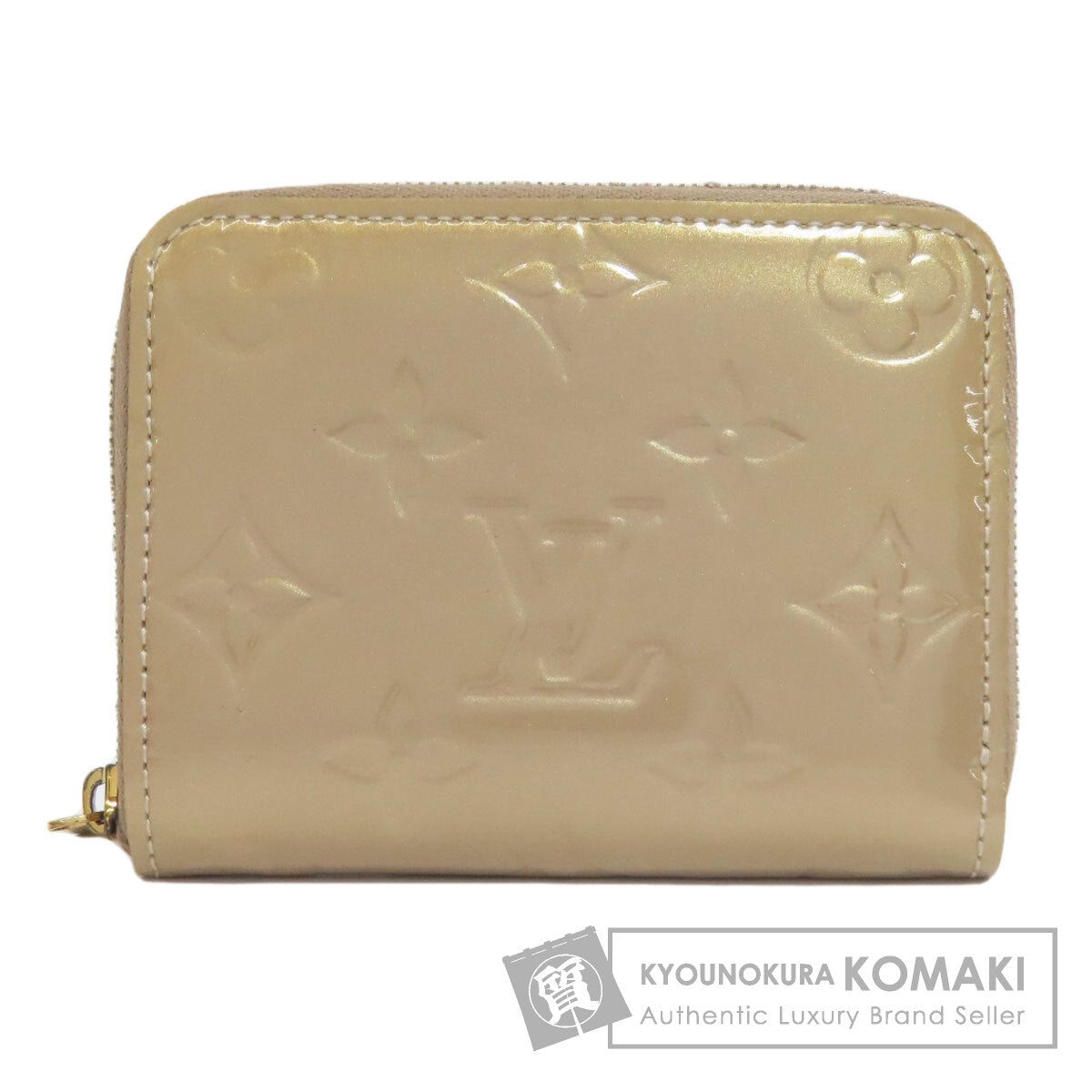 LOUIS VUITTON ルイヴィトン M91762 ジッピー・コインパース コインケース ヴェルニ レディース 中古