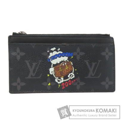 LOUIS VUITTON ルイヴィトン M80994 ジッピー・ドラゴンヌ トランクプリント コインケース モノグラムエクリプス レディース 中古