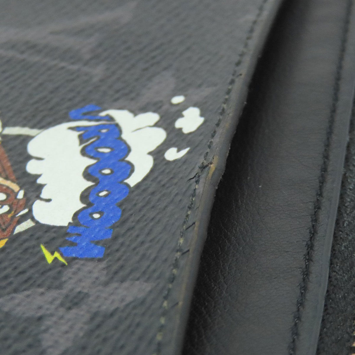 LOUIS VUITTON ルイヴィトン M80994 ジッピー・ドラゴンヌ トランクプリント コインケース モノグラムエクリプス レディース 中古