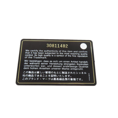 CHANEL シャネル 三つ折り ボーイ シャネル ゴールド金具 二つ折り財布（小銭入れあり） カーフ レディース 中古