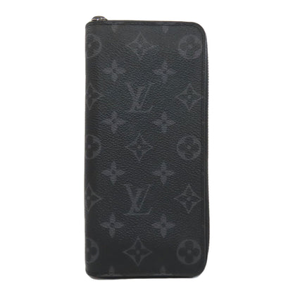 LOUIS VUITTON ルイヴィトン M62295 ジッピー・ウォレット ヴェルティカル 長財布（小銭入れあり） モノグラムエクリプス メンズ 中古