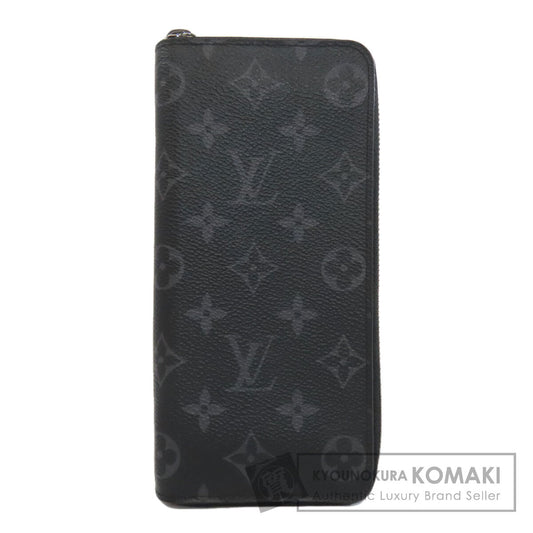 LOUIS VUITTON ルイヴィトン M62295 ジッピー・ウォレット ヴェルティカル 長財布（小銭入れあり） モノグラムエクリプス メンズ 中古