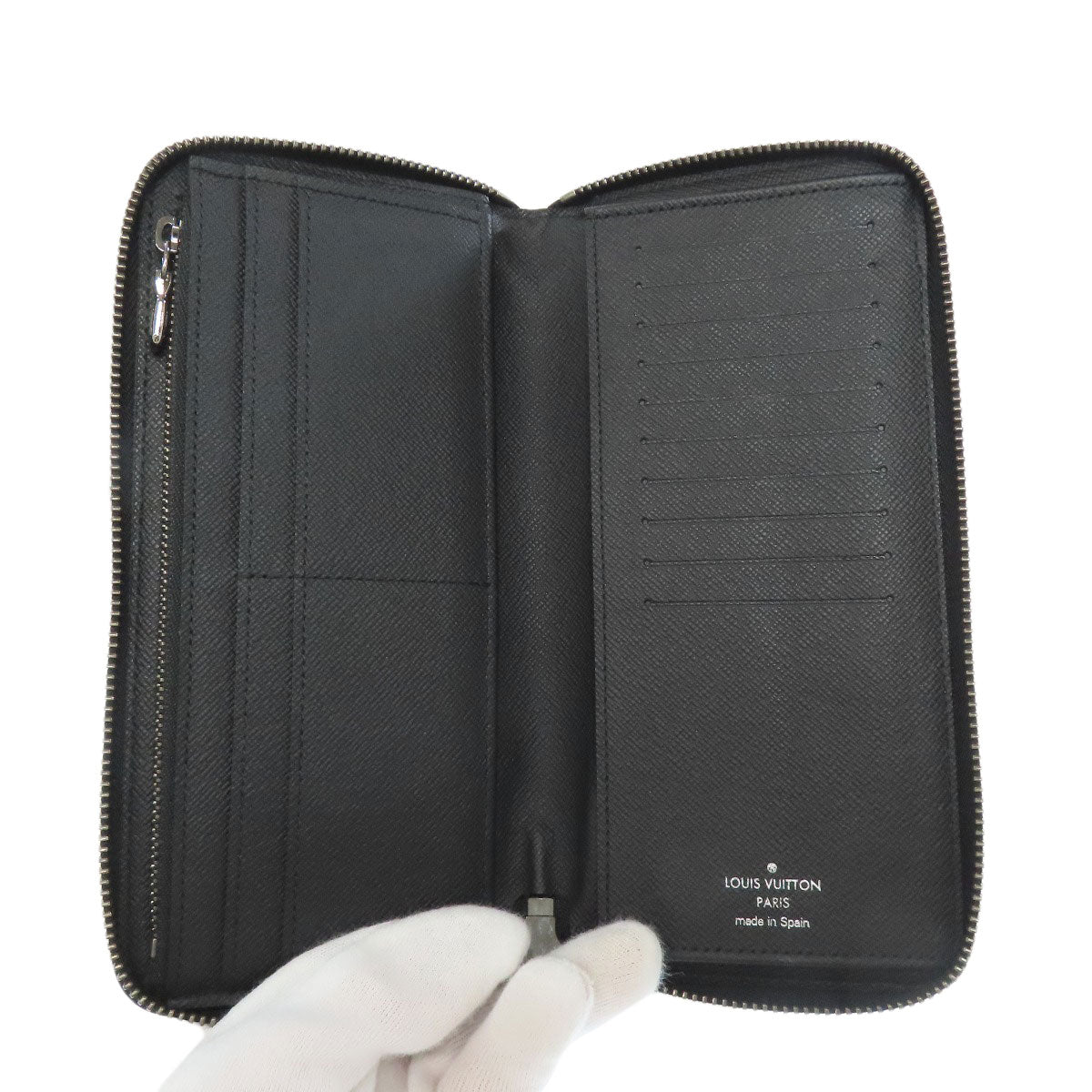 LOUIS VUITTON ルイヴィトン M62295 ジッピー・ウォレット ヴェルティカル 長財布（小銭入れあり） モノグラムエクリプス メンズ 中古