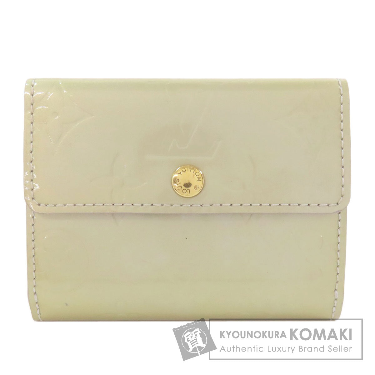 LOUIS VUITTON ルイヴィトン M91161 ラドロー コインケース ヴェルニ レディース 中古
