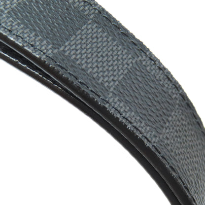LOUIS VUITTON ルイヴィトン M6834 サンチュール ベルト ダミエキャンバス メンズ 中古