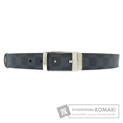 LOUIS VUITTON ルイヴィトン M6834 サンチュール ベルト ダミエキャンバス メンズ 中古