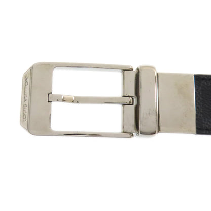 LOUIS VUITTON ルイヴィトン M6834 サンチュール ベルト ダミエキャンバス メンズ 中古