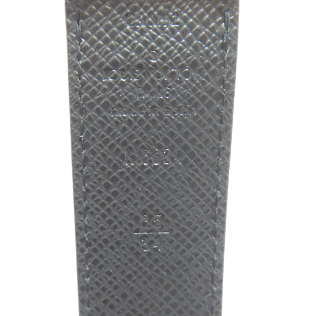 LOUIS VUITTON ルイヴィトン M6834 サンチュール ベルト ダミエキャンバス メンズ 中古