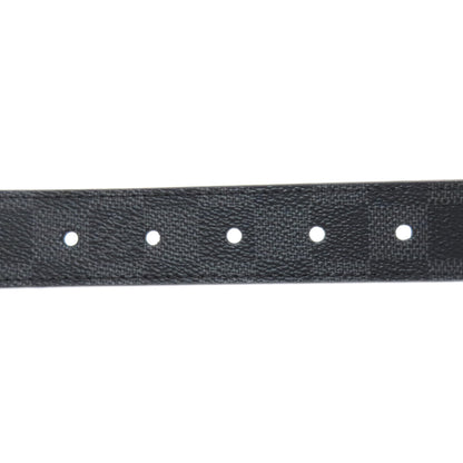 LOUIS VUITTON ルイヴィトン M6834 サンチュール ベルト ダミエキャンバス メンズ 中古
