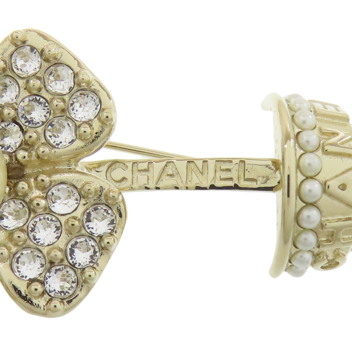 CHANEL シャネル フラワー ブローチ 金属製 レディース 中古