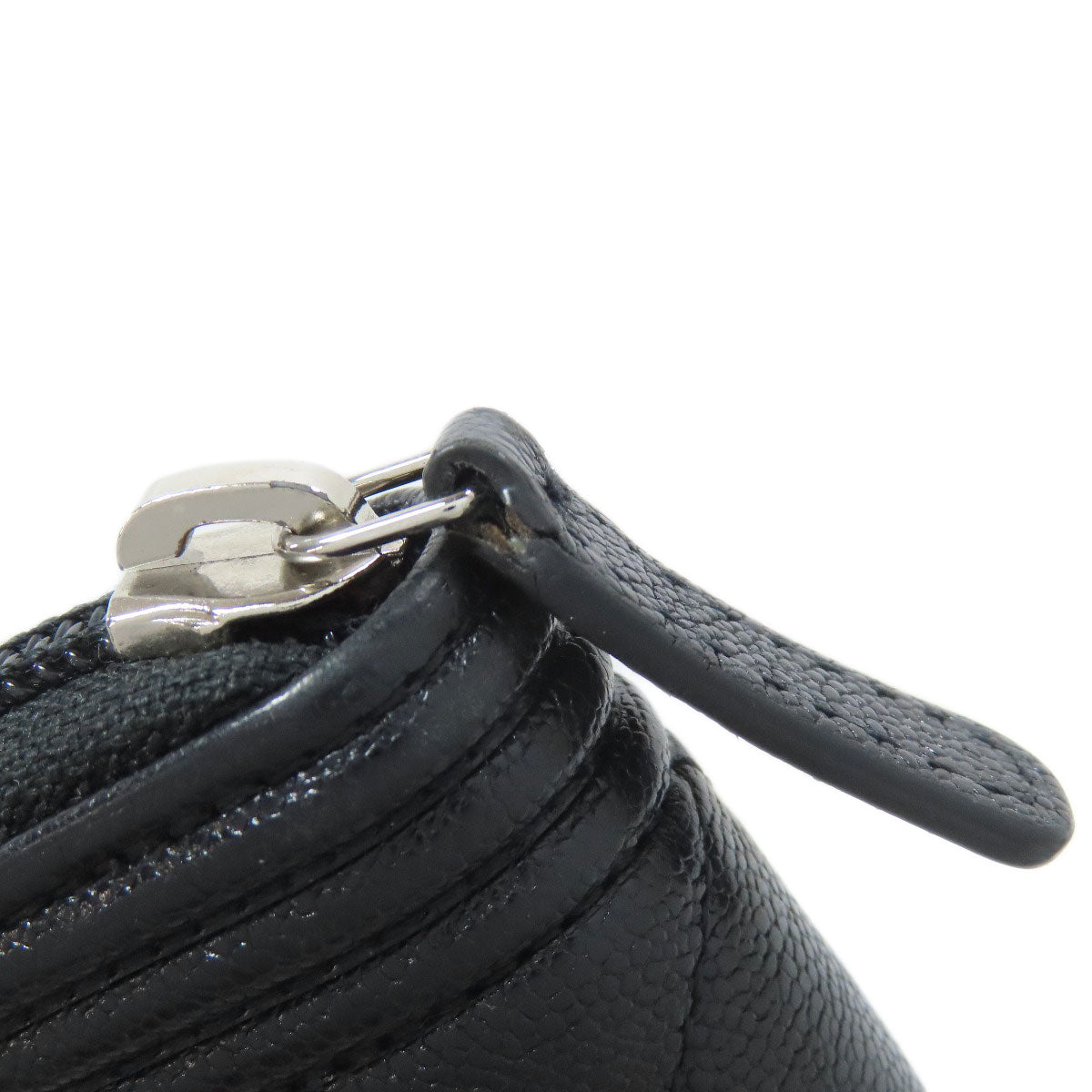 CHANEL シャネル ボーイ シャネル シルバー金具 長財布（小銭入れあり） カーフ レディース 中古