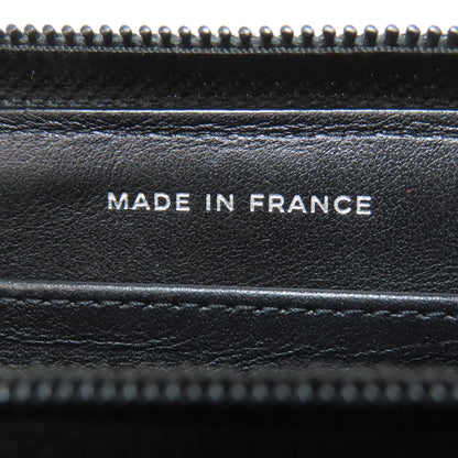 CHANEL シャネル ボーイ シャネル シルバー金具 長財布（小銭入れあり） カーフ レディース 中古