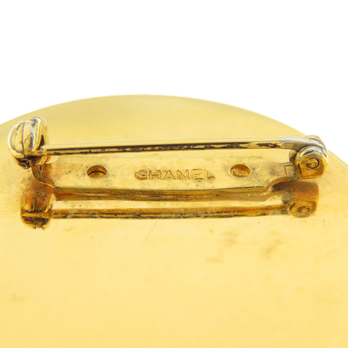 CHANEL シャネル ココマーク ブローチ 金属製 レディース 中古