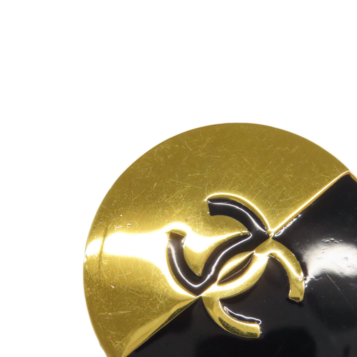 CHANEL シャネル ココマーク ブローチ 金属製 レディース 中古