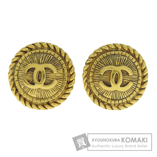 CHANEL シャネル ココマーク イヤリング 金属製 レディース 中古