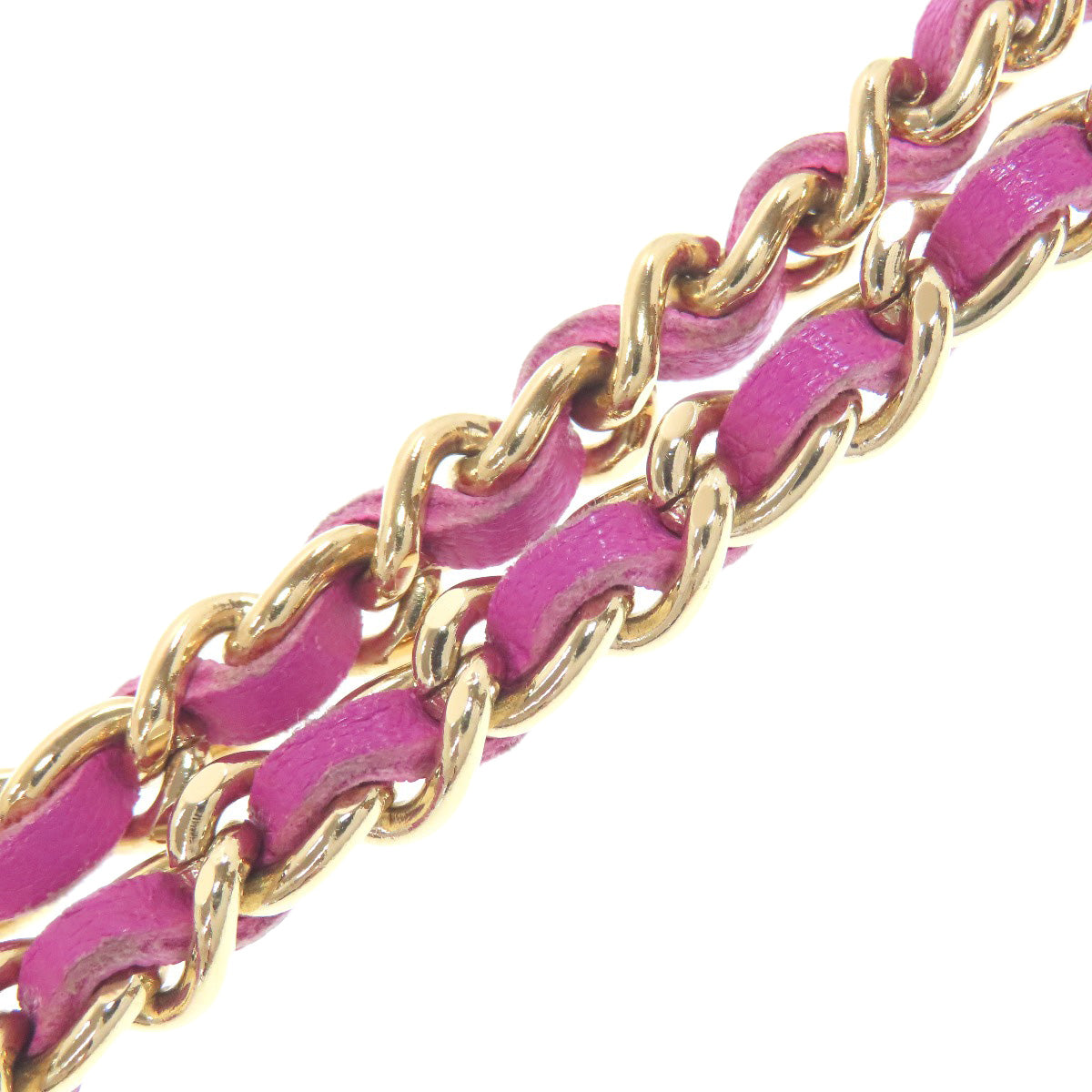 CHANEL シャネル チェーンショルダーポーチ アクセサリーポーチ ハラコ レディース 中古